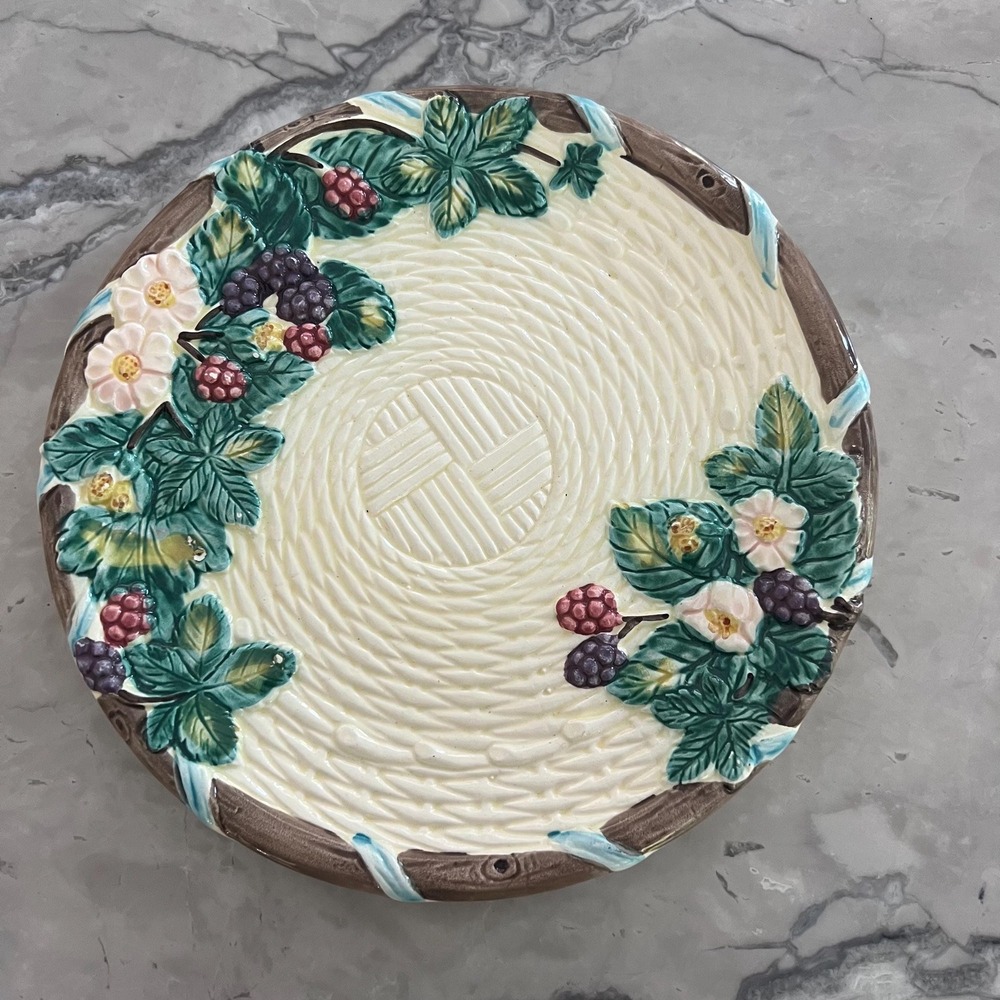 Vintage 1988 Haldon Group Berry Pattern salad plate